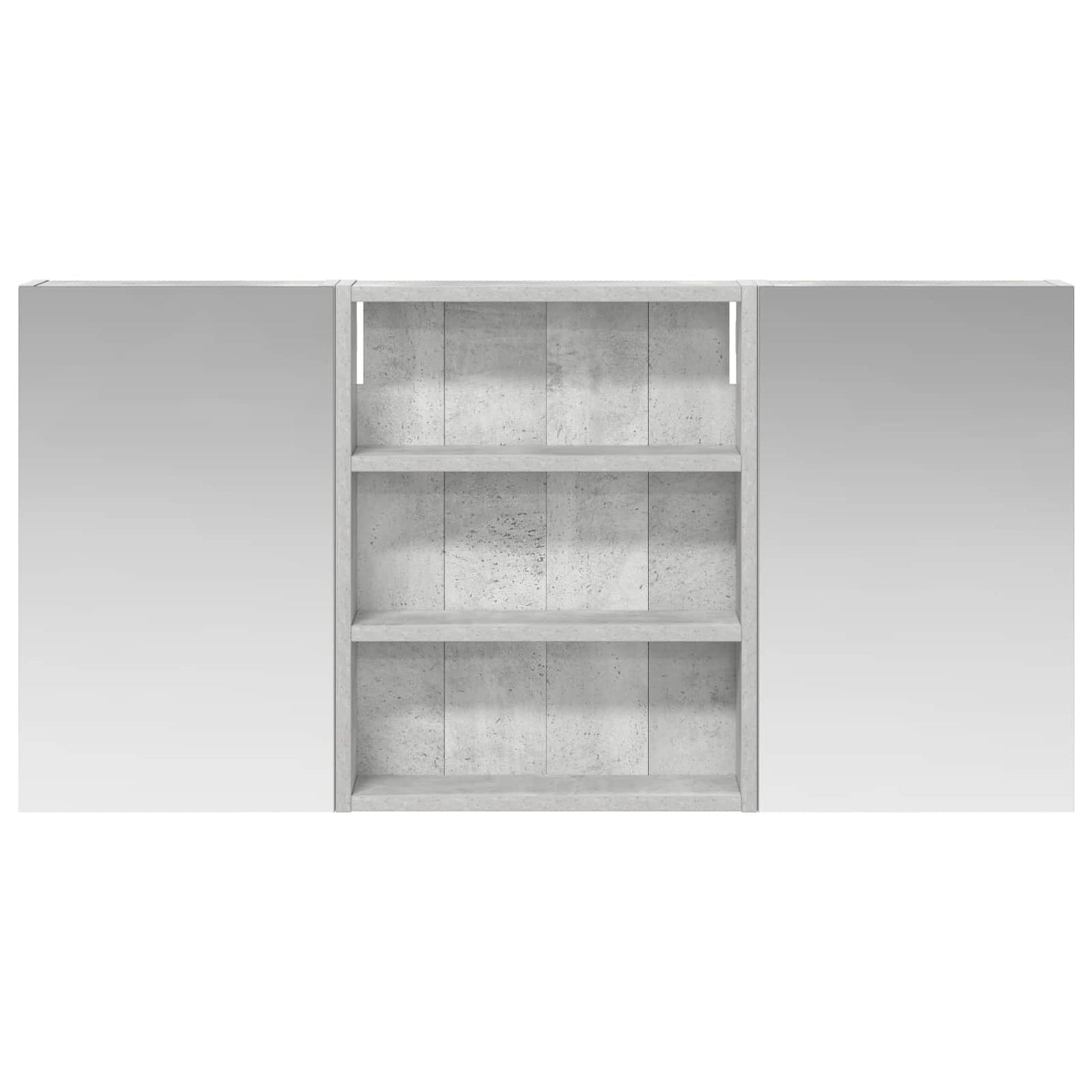 Bathroom Cabinet Set 3 pcs 100 x 10.5 x 50 cm Engineered wood
