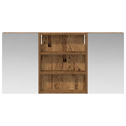 Bathroom Cabinet Set 3 pcs 100 x 10.5 x 50 cm Engineered wood