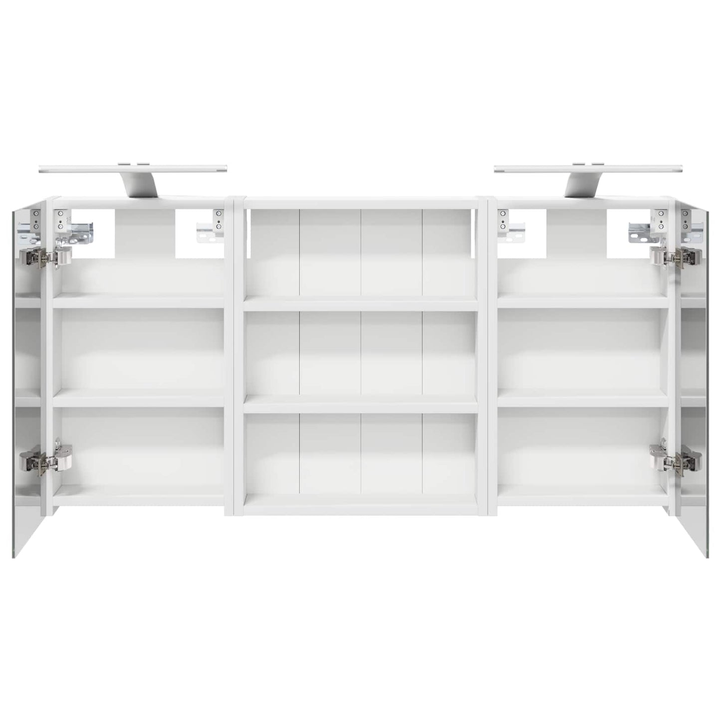 Bathroom Cabinet Set 3 pcs 100 x 10.5 x 50 cm Engineered wood