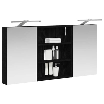Bathroom Cabinet Set 3 pcs 100 x 10.5 x 50 cm Engineered wood