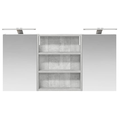 Bathroom Cabinet Set 3 pcs 100 x 10.5 x 50 cm Engineered wood