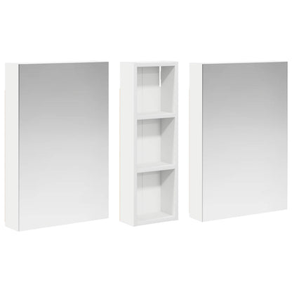 Bathroom Cabinet Set 3 pcs 100 x 10.5 x 60.5 cm Engineered wood