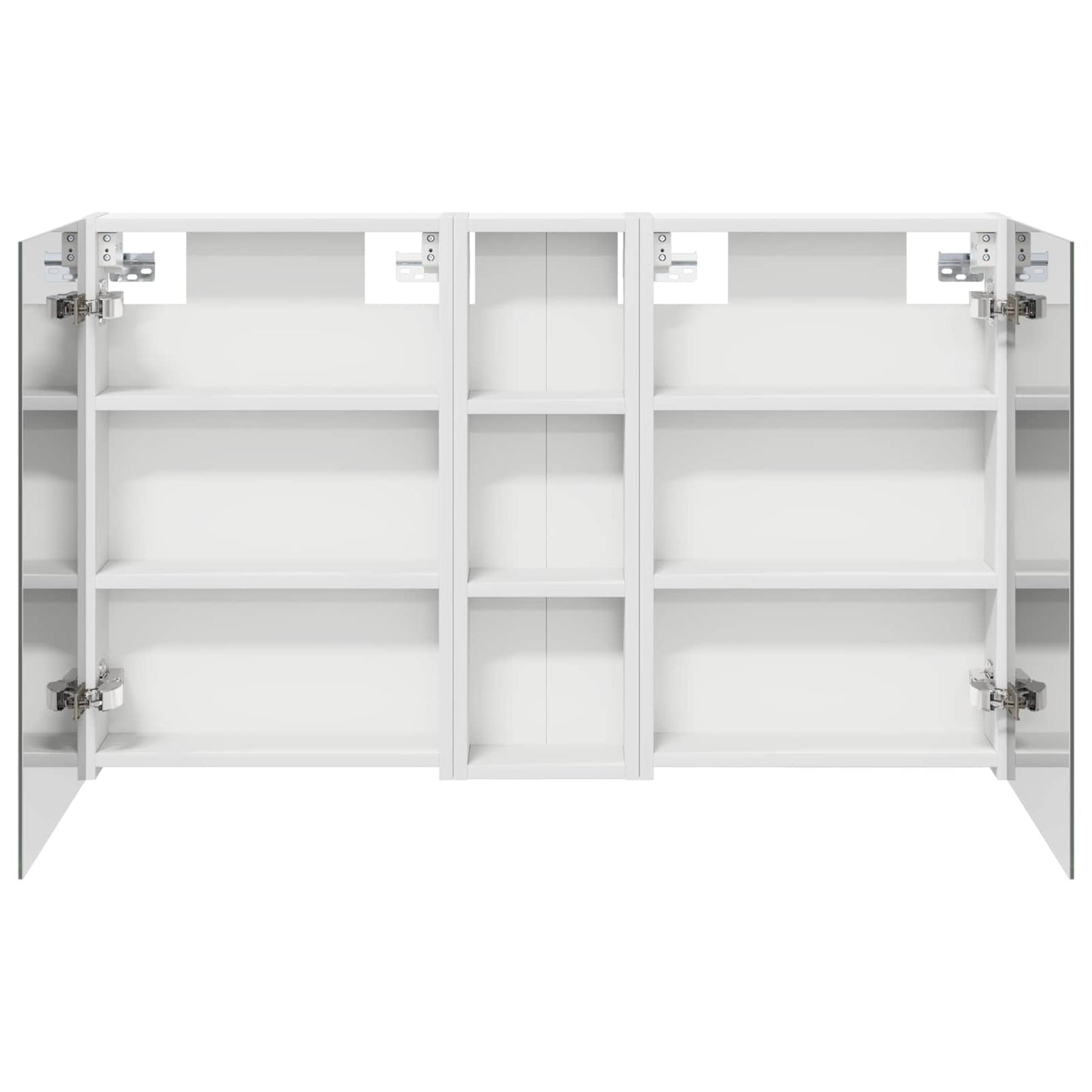 Bathroom Cabinet Set 3 pcs 100 x 10.5 x 60.5 cm Engineered wood
