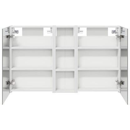 Bathroom Cabinet Set 3 pcs 100 x 10.5 x 60.5 cm Engineered wood