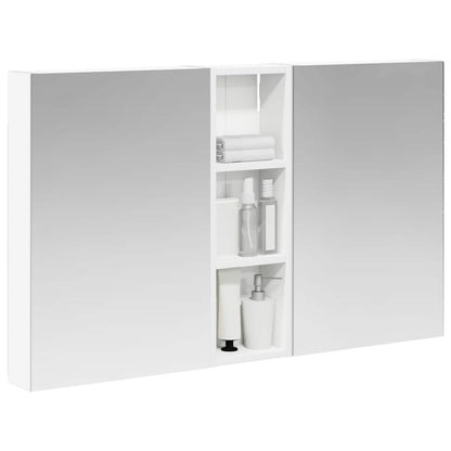 Bathroom Cabinet Set 3 pcs 100 x 10.5 x 60.5 cm Engineered wood