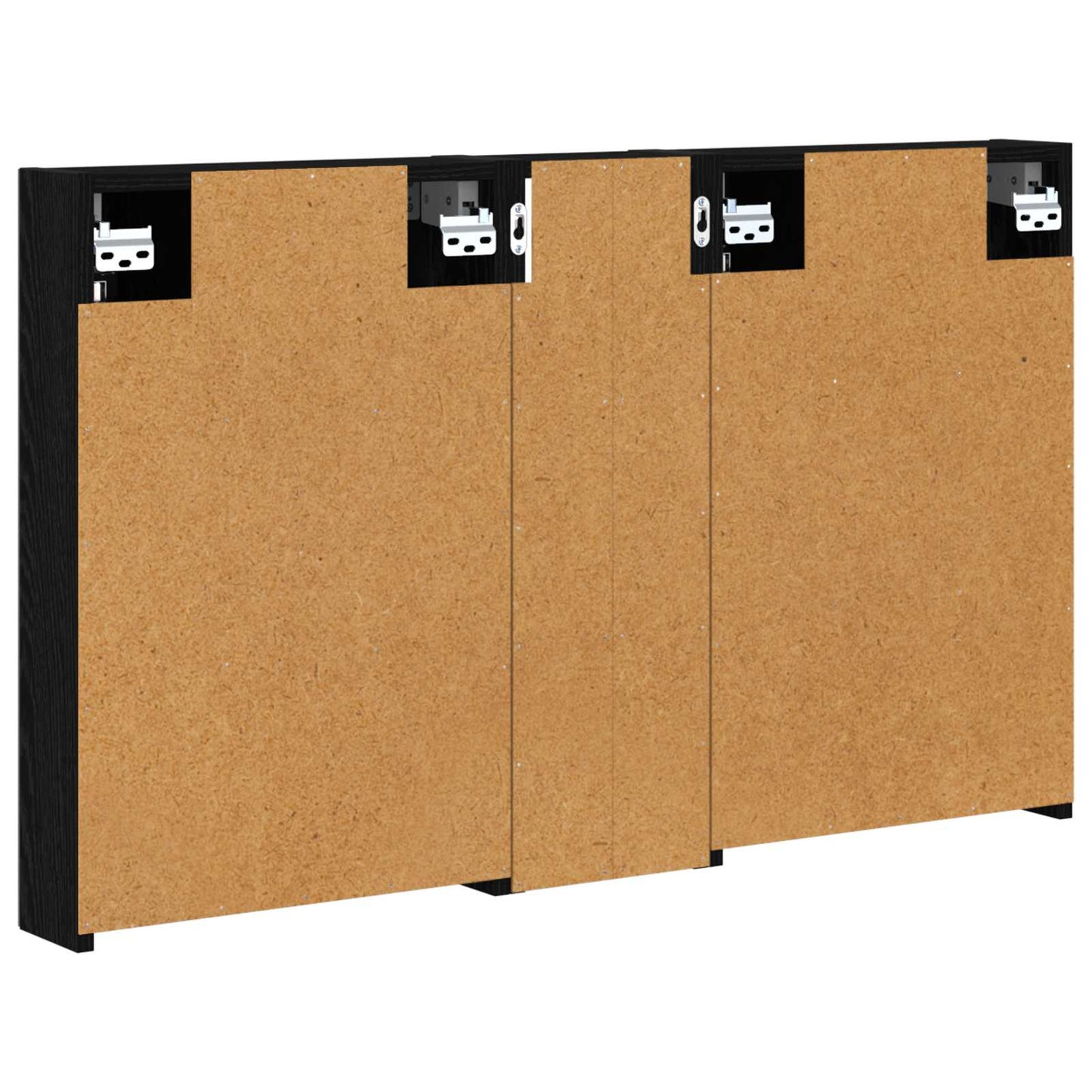 Bathroom Cabinet Set 3 pcs 100 x 10.5 x 60.5 cm Engineered wood