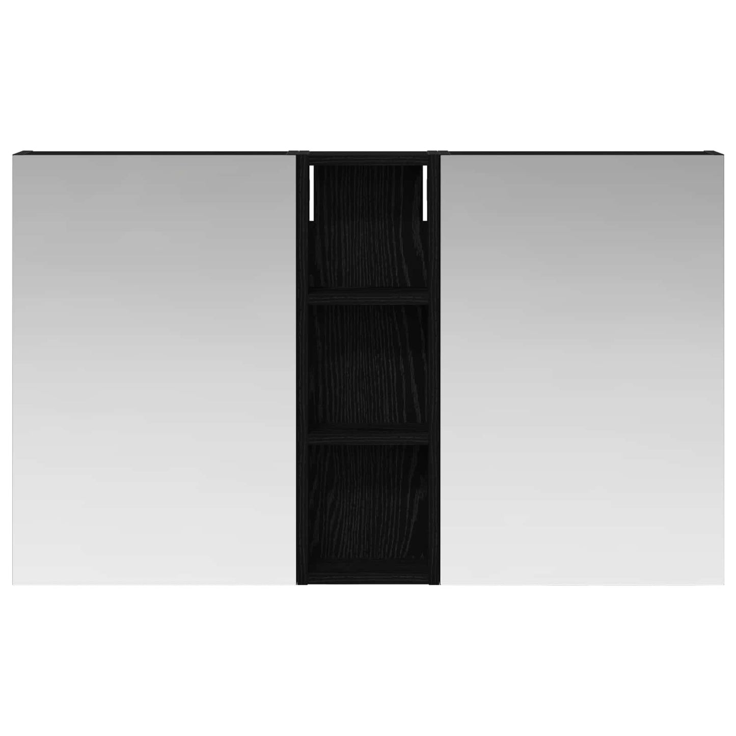Bathroom Cabinet Set 3 pcs 100 x 10.5 x 60.5 cm Engineered wood