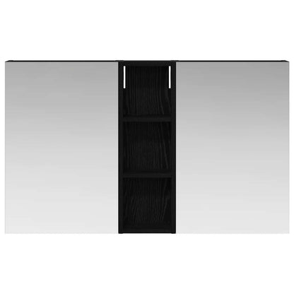 Bathroom Cabinet Set 3 pcs 100 x 10.5 x 60.5 cm Engineered wood