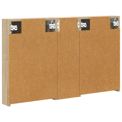 Bathroom Cabinet Set 3 pcs 100 x 10.5 x 60.5 cm Engineered wood