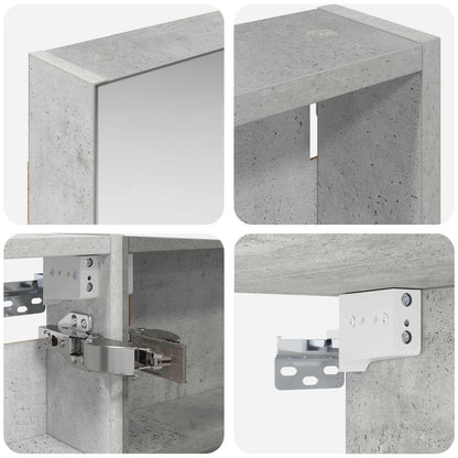Bathroom Cabinet Set 3 pcs 100 x 10.5 x 60.5 cm Engineered wood