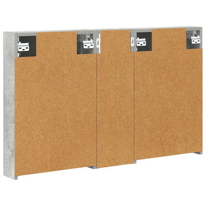 Bathroom Cabinet Set 3 pcs 100 x 10.5 x 60.5 cm Engineered wood