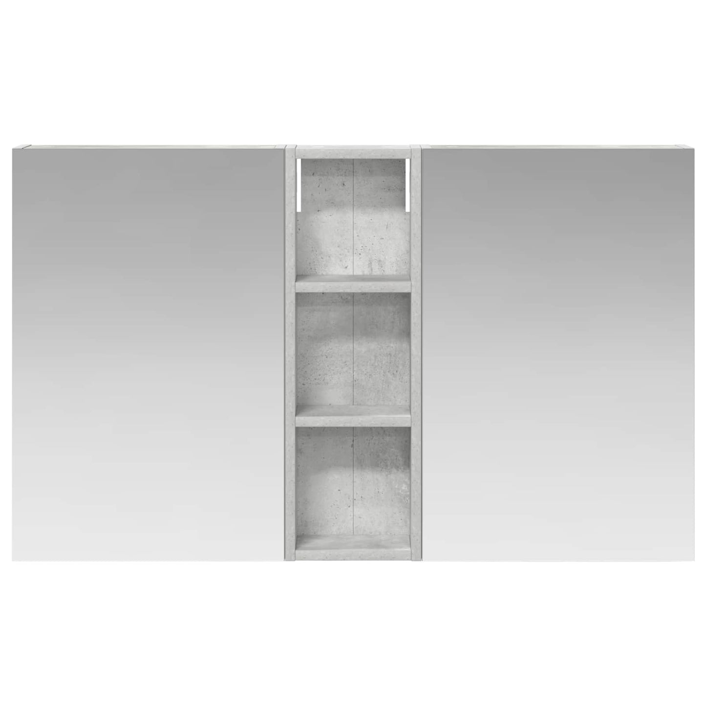 Bathroom Cabinet Set 3 pcs 100 x 10.5 x 60.5 cm Engineered wood