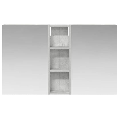 Bathroom Cabinet Set 3 pcs 100 x 10.5 x 60.5 cm Engineered wood