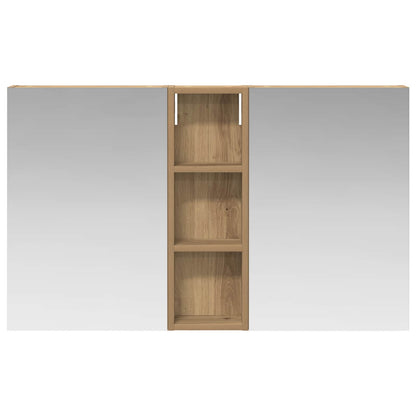 Bathroom Cabinet Set 3 pcs 100 x 10.5 x 60.5 cm Engineered wood