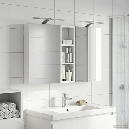 Bathroom Cabinet Set 3 pcs 100 x 10.5 x 60.5 cm Engineered wood