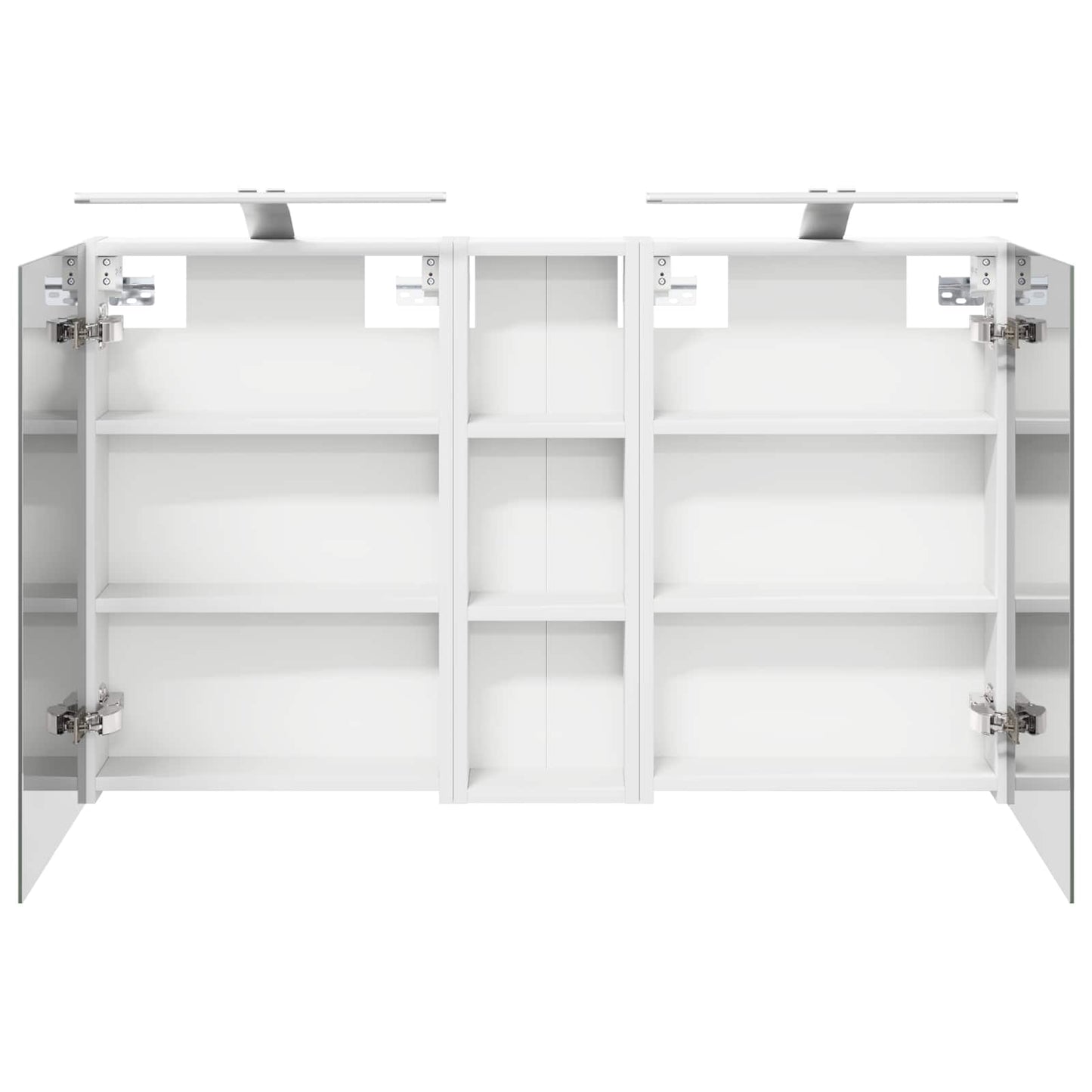 Bathroom Cabinet Set 3 pcs 100 x 10.5 x 60.5 cm Engineered wood