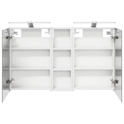 Bathroom Cabinet Set 3 pcs 100 x 10.5 x 60.5 cm Engineered wood
