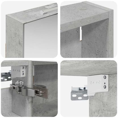 Bathroom Cabinet Set 3 pcs 100 x 10.5 x 60.5 cm Engineered wood