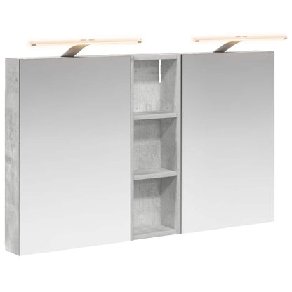 Bathroom Cabinet Set 3 pcs 100 x 10.5 x 60.5 cm Engineered wood