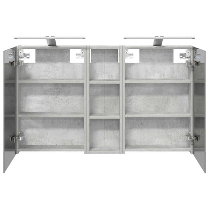 Bathroom Cabinet Set 3 pcs 100 x 10.5 x 60.5 cm Engineered wood