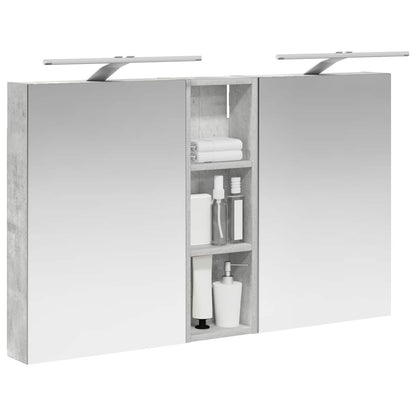 Bathroom Cabinet Set 3 pcs 100 x 10.5 x 60.5 cm Engineered wood