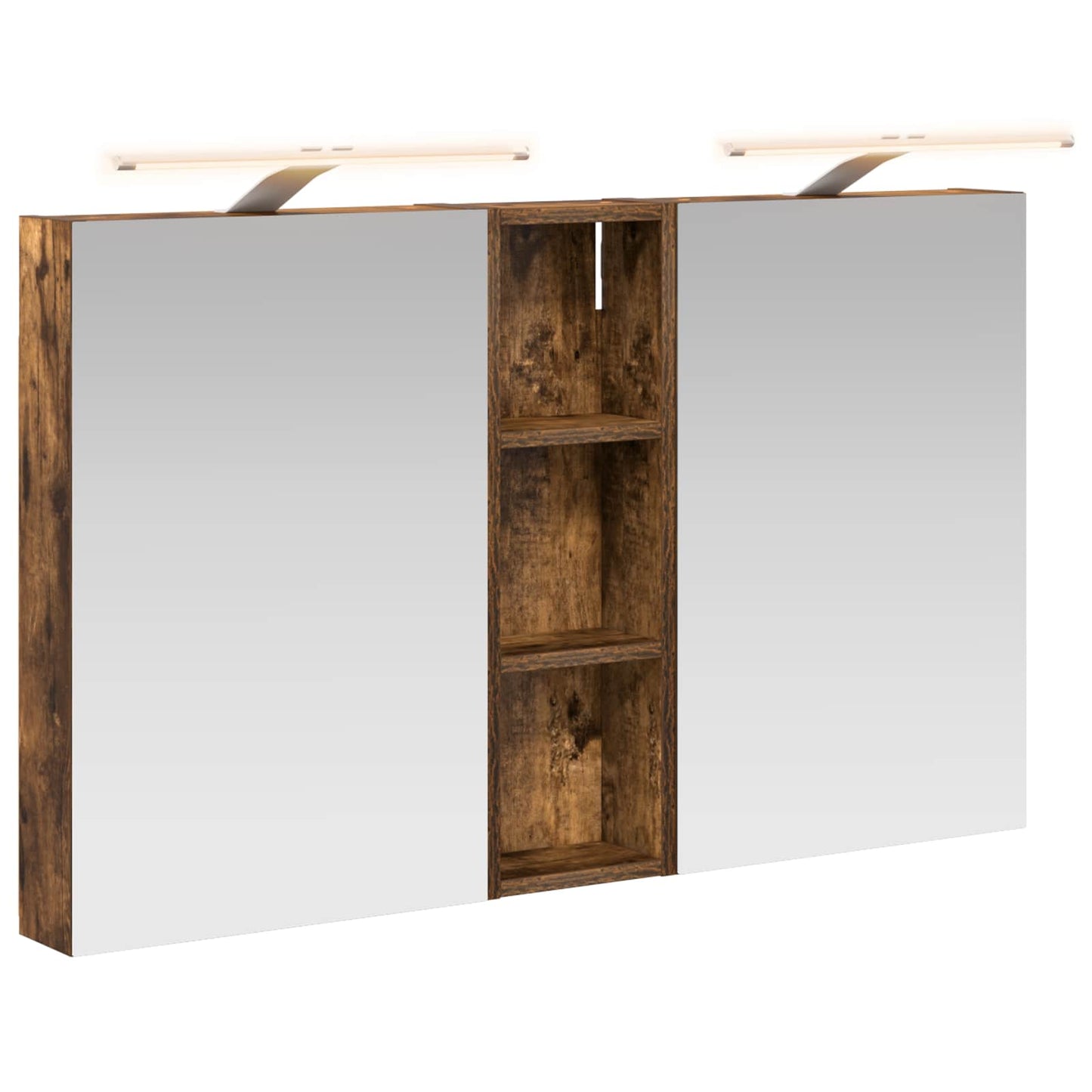 Bathroom Cabinet Set 3 pcs 100 x 10.5 x 60.5 cm Engineered wood
