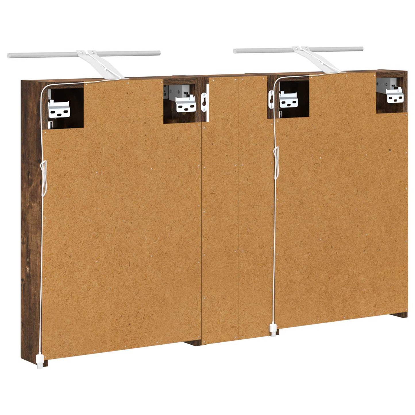 Bathroom Cabinet Set 3 pcs 100 x 10.5 x 60.5 cm Engineered wood