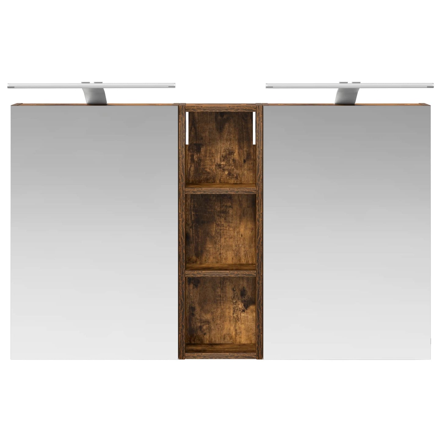 Bathroom Cabinet Set 3 pcs 100 x 10.5 x 60.5 cm Engineered wood