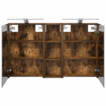 Bathroom Cabinet Set 3 pcs 100 x 10.5 x 60.5 cm Engineered wood