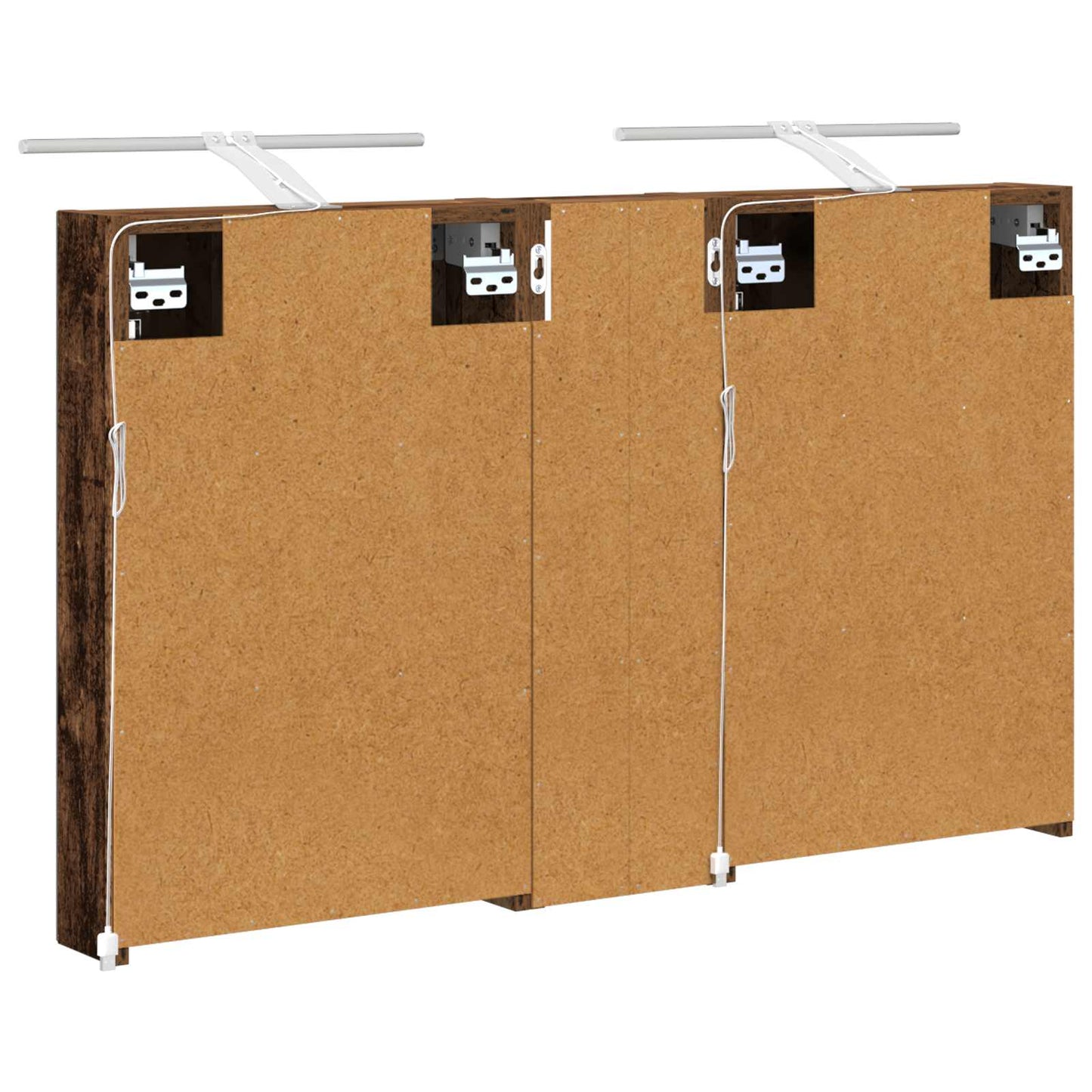 Bathroom Cabinet Set 3 pcs 100 x 10.5 x 60.5 cm Engineered wood