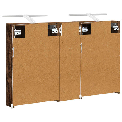 Bathroom Cabinet Set 3 pcs 100 x 10.5 x 60.5 cm Engineered wood