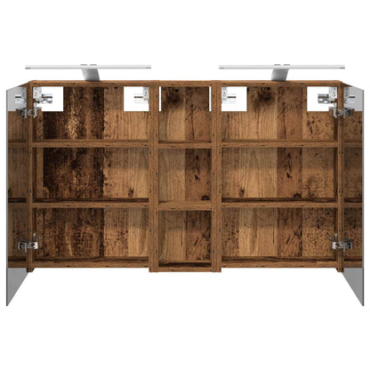Bathroom Cabinet Set 3 pcs 100 x 10.5 x 60.5 cm Engineered wood