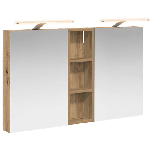 Bathroom Cabinet Set 3 pcs 100 x 10.5 x 60.5 cm Engineered wood