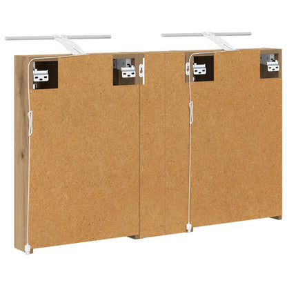 Bathroom Cabinet Set 3 pcs 100 x 10.5 x 60.5 cm Engineered wood