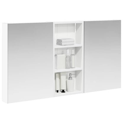Bathroom Cabinet Set 3 pcs 110 x 10.5 x 60.5 cm Engineered wood