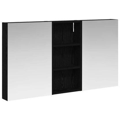 Bathroom Cabinet Set 3 pcs 110 x 10.5 x 60.5 cm Engineered wood