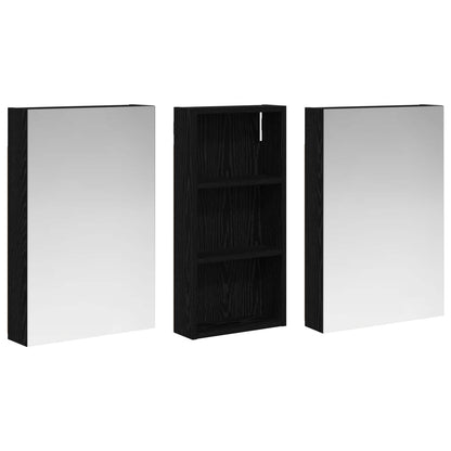 Bathroom Cabinet Set 3 pcs 110 x 10.5 x 60.5 cm Engineered wood