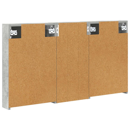 Bathroom Cabinet Set 3 pcs 110 x 10.5 x 60.5 cm Engineered wood
