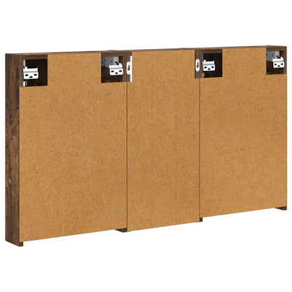 Bathroom Cabinet Set 3 pcs 110 x 10.5 x 60.5 cm Engineered wood