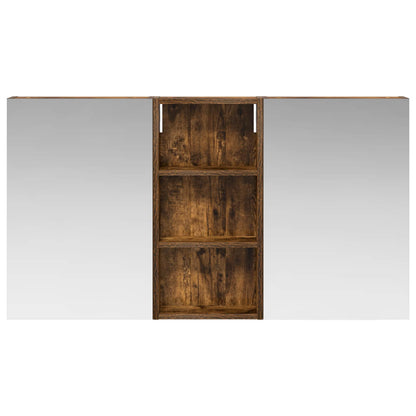 Bathroom Cabinet Set 3 pcs 110 x 10.5 x 60.5 cm Engineered wood