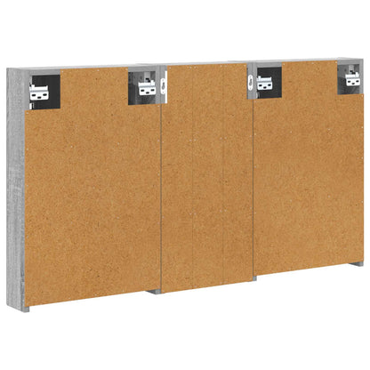 Bathroom Cabinet Set 3 pcs 110 x 10.5 x 60.5 cm Engineered wood