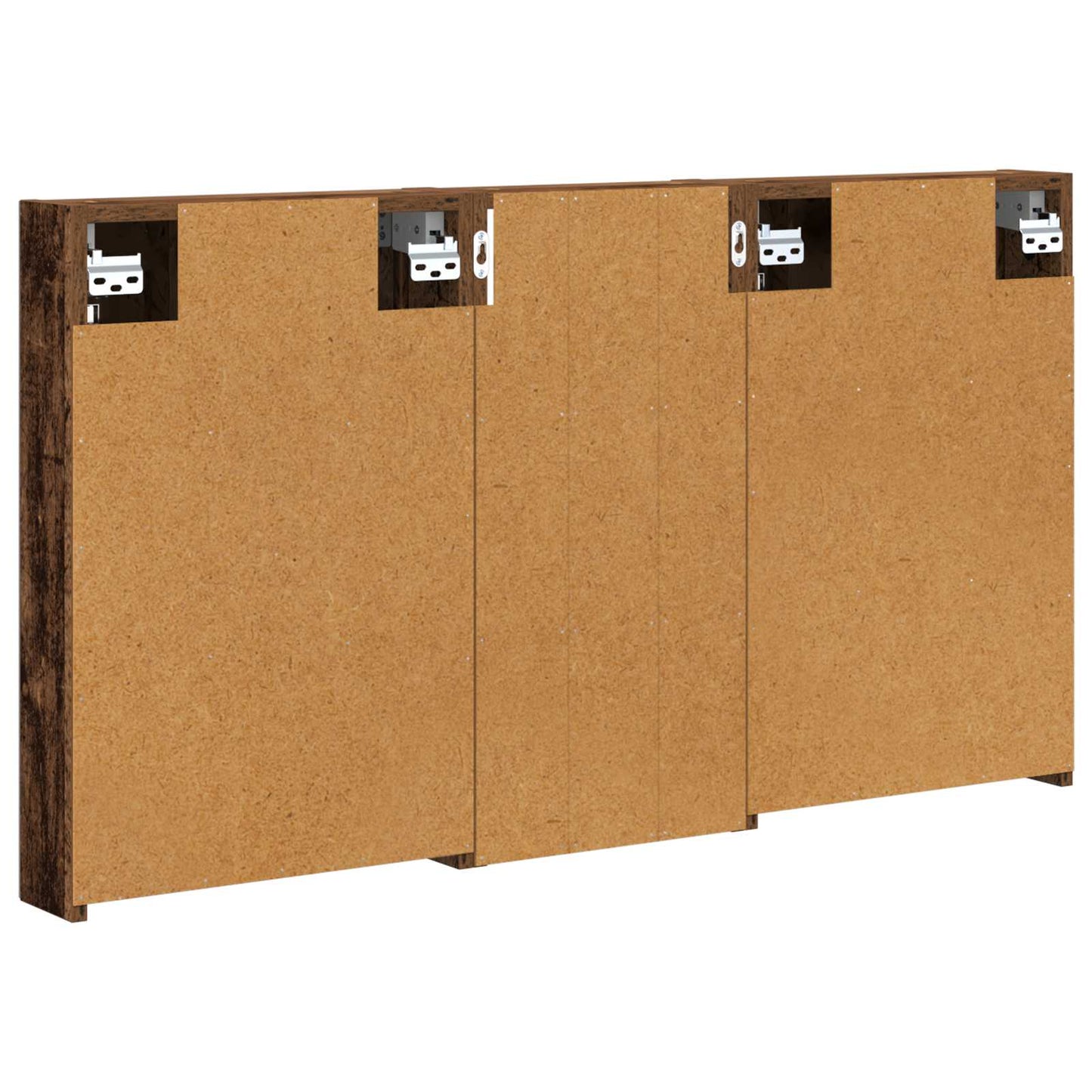 Bathroom Cabinet Set 3 pcs 110 x 10.5 x 60.5 cm Engineered wood