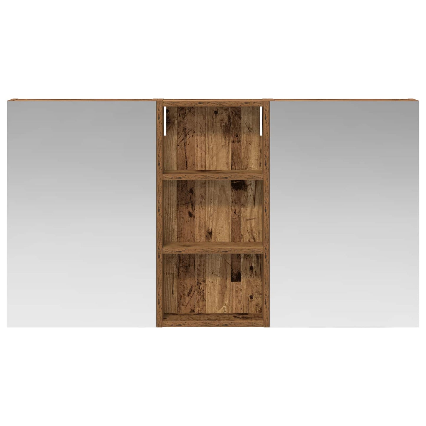 Bathroom Cabinet Set 3 pcs 110 x 10.5 x 60.5 cm Engineered wood