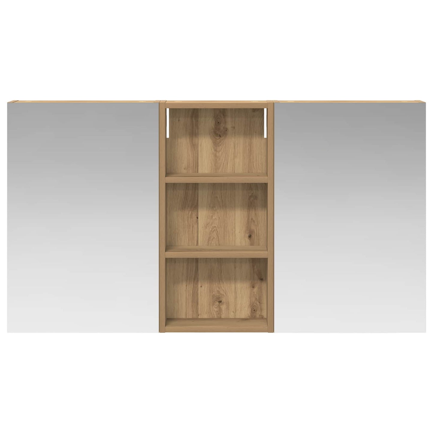 Bathroom Cabinet Set 3 pcs 110 x 10.5 x 60.5 cm Engineered wood