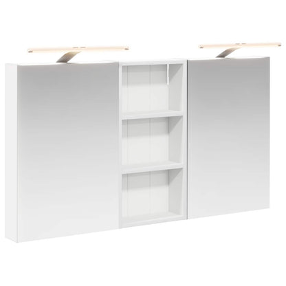 Bathroom Cabinet Set 3 pcs 110 x 10.5 x 60.5 cm Engineered wood