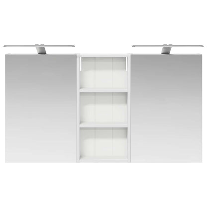 Bathroom Cabinet Set 3 pcs 110 x 10.5 x 60.5 cm Engineered wood
