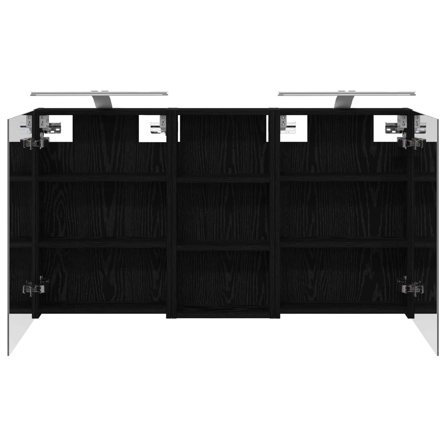 Bathroom Cabinet Set 3 pcs 110 x 10.5 x 60.5 cm Engineered wood