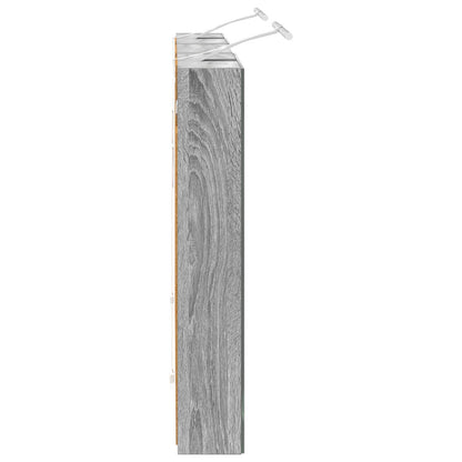 Bathroom Cabinet Set 3 pcs 110 x 10.5 x 60.5 cm Engineered wood