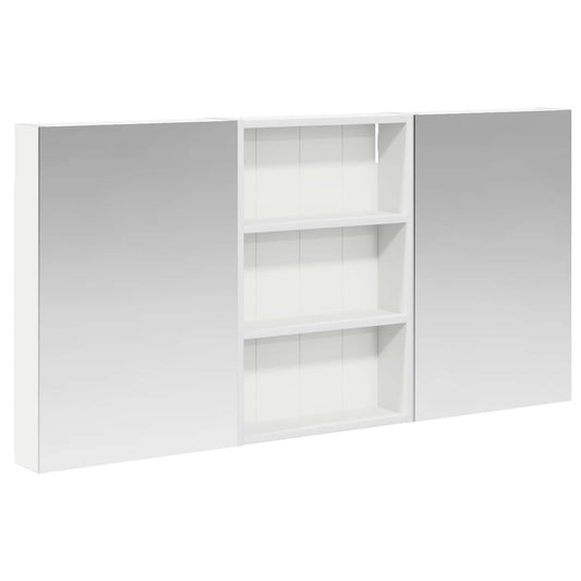 Bathroom Cabinet Set 3 pcs 120 x 10.5 x 60.5 cm Engineered wood