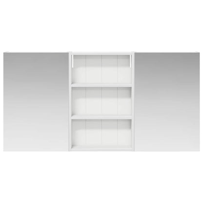 Bathroom Cabinet Set 3 pcs 120 x 10.5 x 60.5 cm Engineered wood